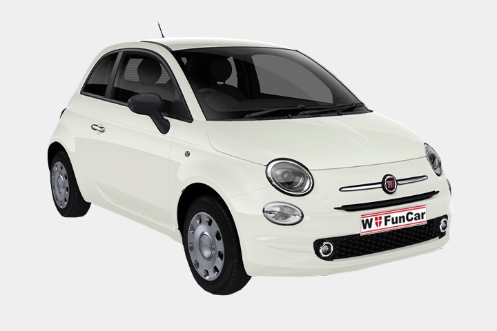 Fiat 500 Hybrid mieten Wien ab € 49,90
